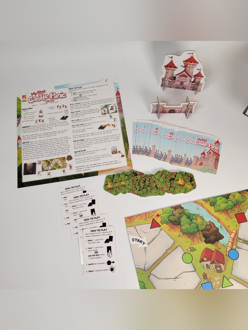 My First Castle Panic Fantasy Cooperative Family Board Game Complete - Picture 4 of 9